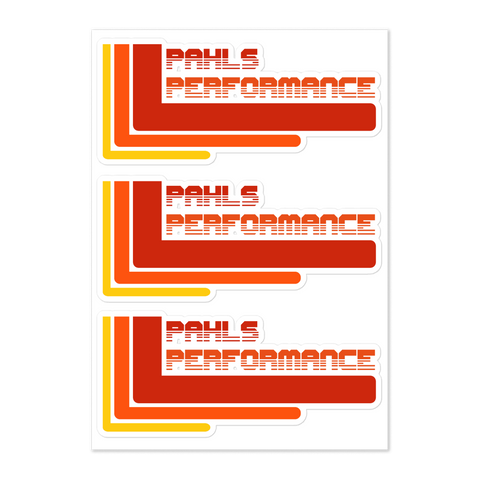 Pahls Performance Sticker sheet